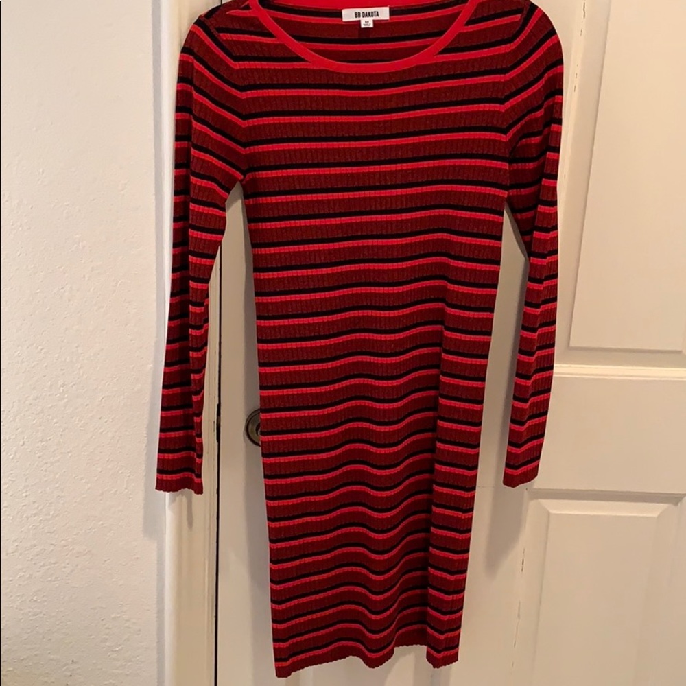Long Sleeves midi dress